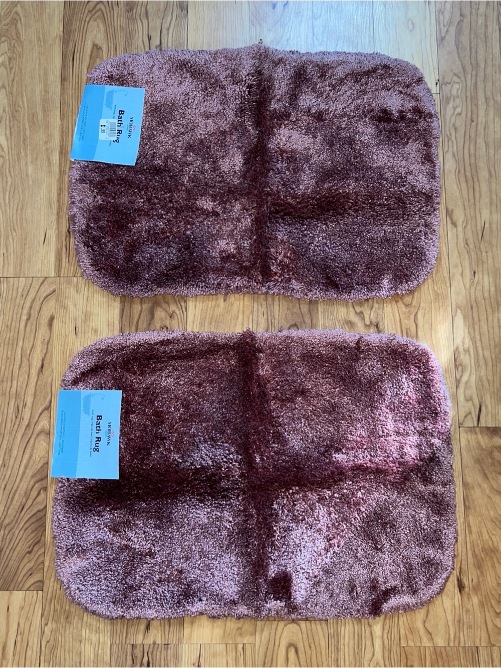 Mohawk Mauve Pink Plush Bath Rugs